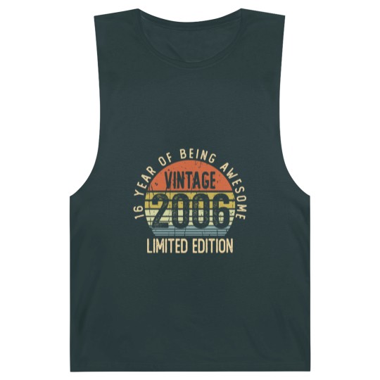 Discover 16 Year Old Gifts Vintage 2006  Barnard Tanks