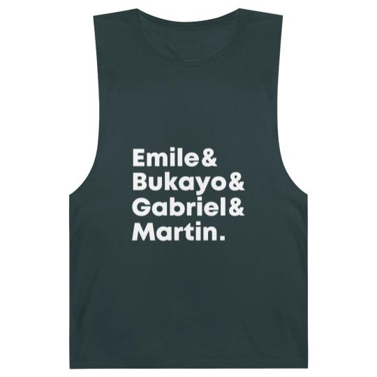 Discover Emile Bukayo Gabriel Martin Barnard Tanks