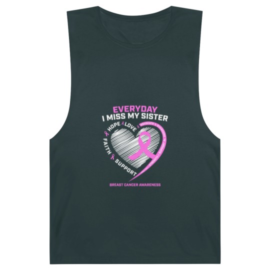 Discover Loving Memory Barnard Tanks Sister Breast Cancer Awareness Barnard Tanks