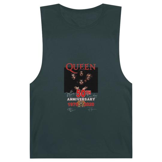 Discover Queen Band Aniversary 50Th, Country Music Barnard Tanks, Retro Barnard Tanks