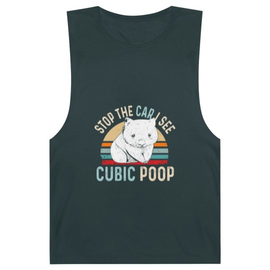 Discover Stop the car I see cubic poop Design for a Wombat Barnard Tanks