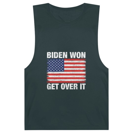 Discover Biden Won Get Over It Us Flag - Biden Wins - Barnard Tanks