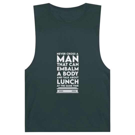 Discover Never cross a man - funeral director embalmer Barnard Tanks