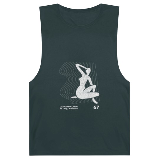Discover Leonard Cohen / Minimalist Artwork Design - Leonard Cohen - Barnard Tanks