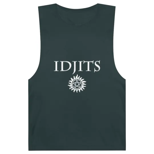 Discover Idjits Bobby Singer Supernatural Barnard Tanks Barnard Tanks
