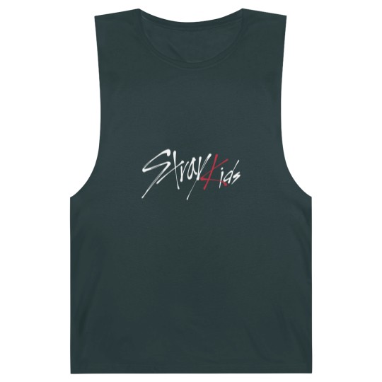 Discover Stray Kids Logo White Classic Barnard Tanks
