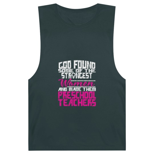 Discover Woman Preschool Teacher Gift Barnard Tanks