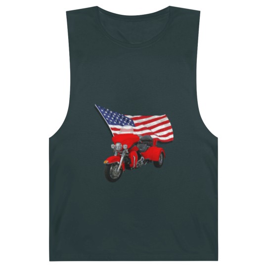 Discover Trike with Flag Barnard Tanks
