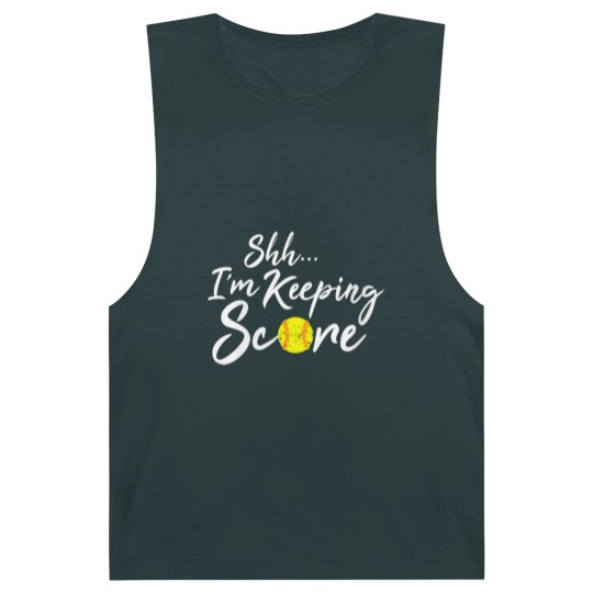 Discover Scorekeeper Softball Team Scorebook Keeper Gift Te Barnard Tanks