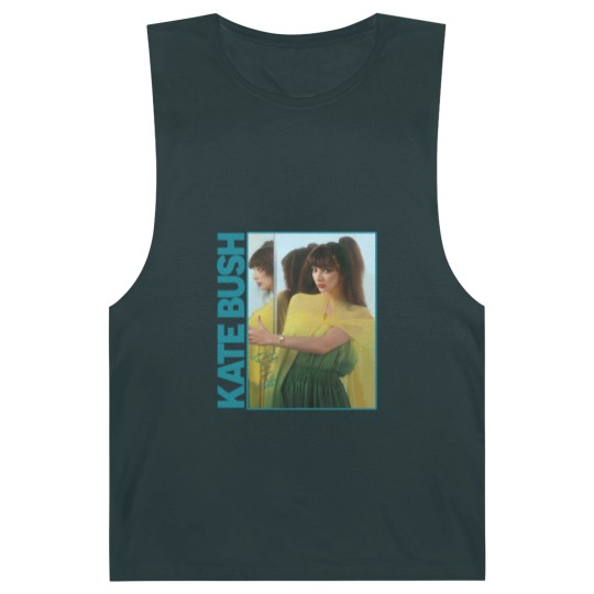 Discover Vintage Graphic Kate Bush Original Design Short Sleeve Crewneck Unisex Barnard Tanks
