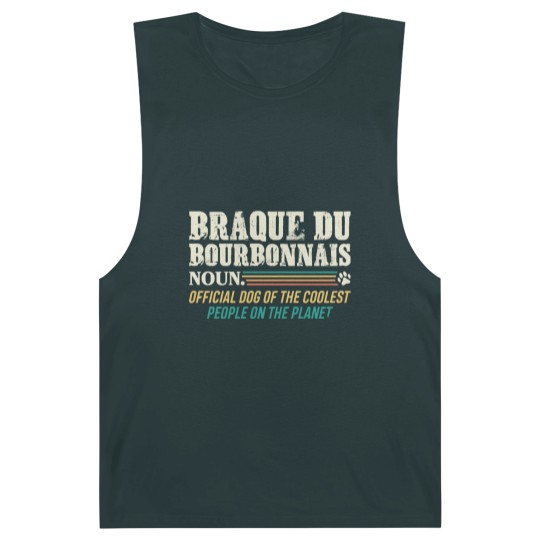 Discover Braque Du Bourbonnais T- Barnard Tanks  Dog Of The Coolest People Braque du Bourbonnais T- Barnard Tanks Barnard Tanks