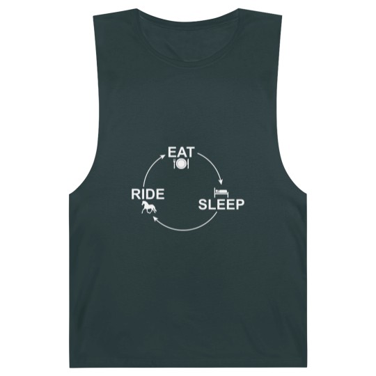Discover Riding cycle: Eat-Sleep-Ride Repeat Horse 24/7 Barnard Tanks