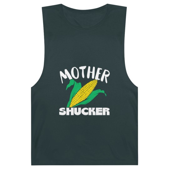 Discover Mother Shucker Mom Pun Funny Corn Farmer Mom Gift Barnard Tanks Barnard Tanks