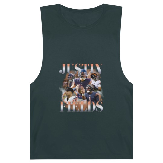 Discover JUSTIN FIELDS Barnard Tanks - Chicago Bears - Vintage Retro 90s bootleg