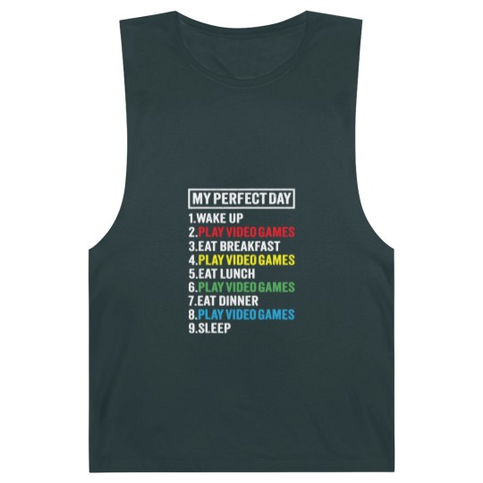 Discover My Perfect Day Video Games Funny Gamer Gift Boys M Barnard Tanks