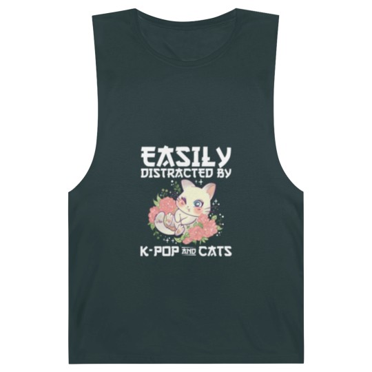 Discover K-Pop Cats Sayings | Korean Pop Cat Pet K Pop Gift Barnard Tanks