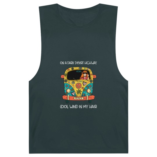Discover on a dark desert highway cool wind in my hair Barnard Tanks