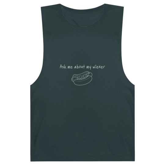 Discover Hotdog - Ask me about my wiener Barnard Tanks