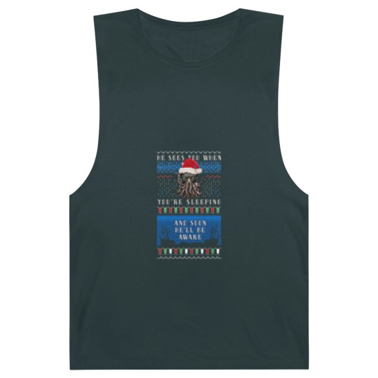 Discover Cthulhu Ugly Christmas  Barnard Tanks