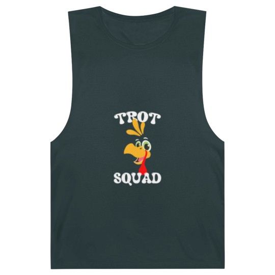 Discover Trot Squad Funny Turkey Trot Matching Thanksgiving 2023 Barnard Tanks