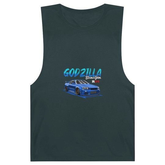 Discover SKYLINE R34 Blue Barnard Tanks