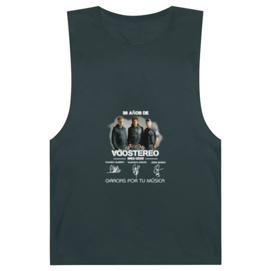 Discover 38 Anos De Soda Stereo 19822020 Gracias Por Tu Música, Designer Camiseta clásica Barnard Tanks