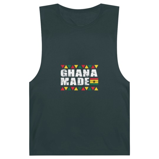 Discover Ghana Made Black Star Country Flag Barnard Tanks