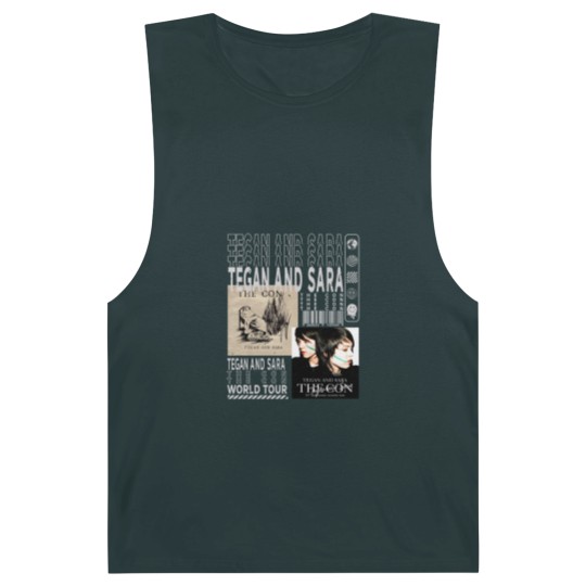 Discover Tegan and Sara Music Barnard Tanks, Vintage 90s Crybaby Tour 2023 Tickets Album The Con Graphic Barnard Tanks