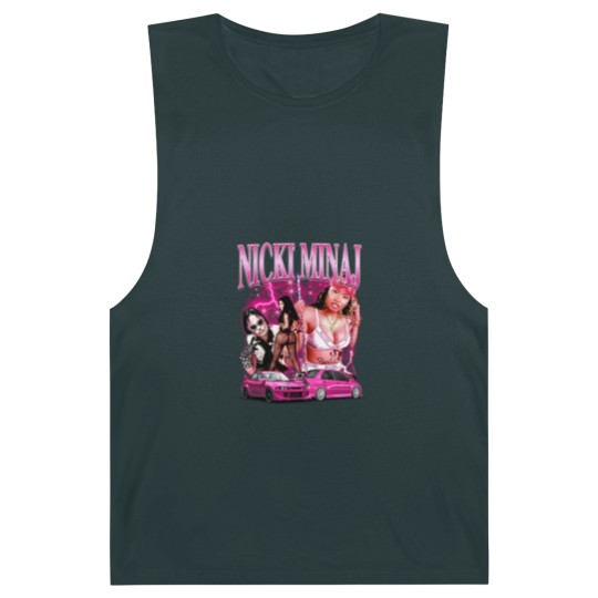 Discover Nicki Minaj Barbie World Comic Barnard Tanks, 90S Vintage Merch Ice Spice Barnard Tanks