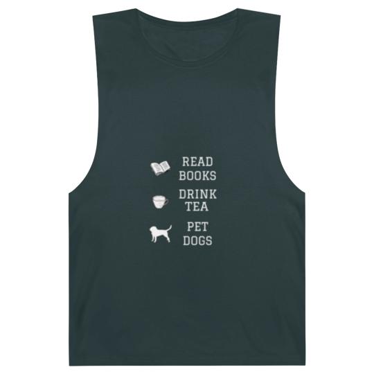 Discover Read Books, Drink Tea, Pet Dogs Barnard Tanks