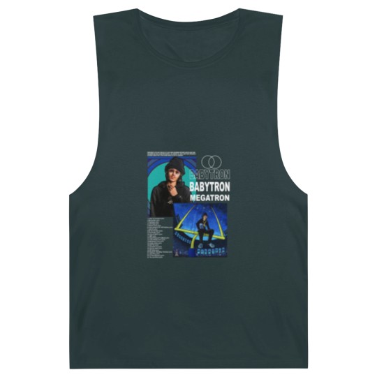 Discover Vintage Bootleg Inspired Babytron - Megatron, Graphic Unisex Album Barnard Tanks