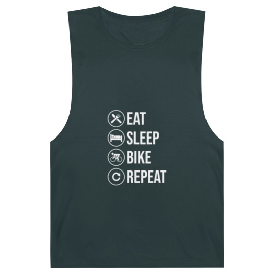 Discover Eat Sleep Bike Repeat Biking Riding Ride Bikes Barnard Tanks