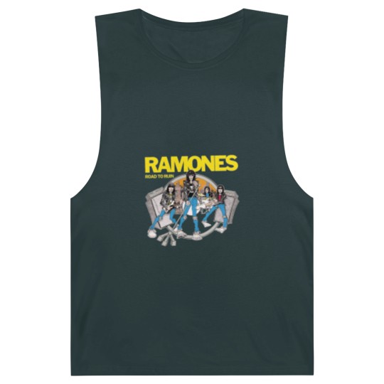 Discover Ramones RoadTo Ruin Hypebeast Rock Band Vintage Design Barnard Tanks