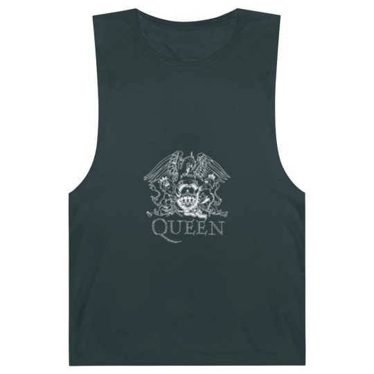 Discover Ladies Queen Crest Diamante Freddie Mercury Barnard Tanks Barnard Tanks