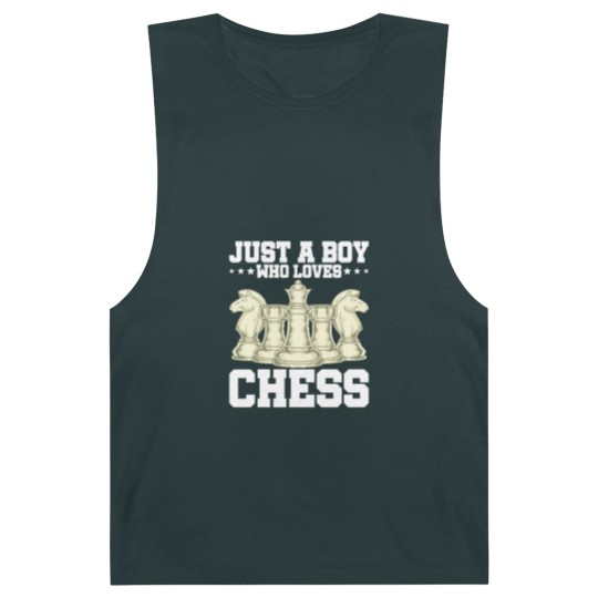 Discover Chess Chess Player Just A Boy Who Loves Chess Barnard Tanks