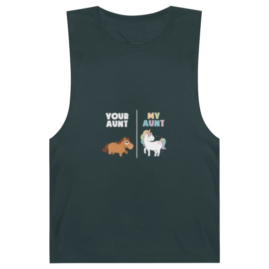 Discover Unicorn Aunt Barnard Tanks