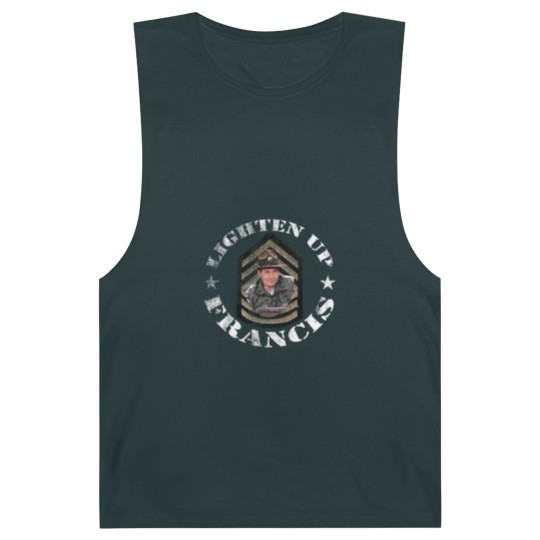 Discover Lighten Up Francis, distressed - bil mur - Barnard Tanks