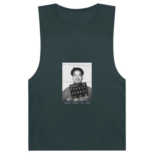 Discover Robert Downey Jr. 1999 Actor Mugshot Barnard Tanks