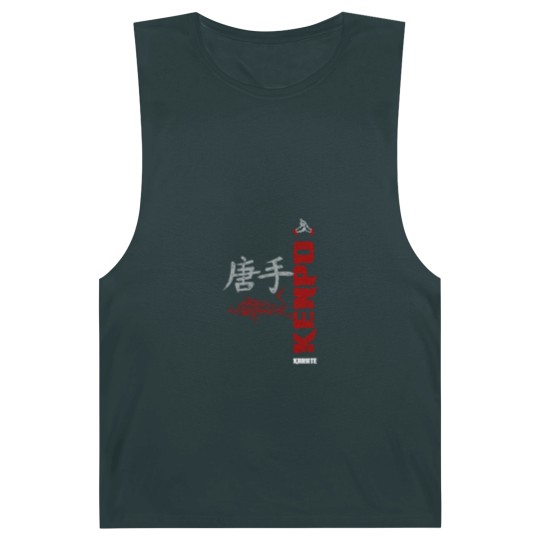Discover vertical kenpo with chinese kanji dragon red Barnard Tanks
