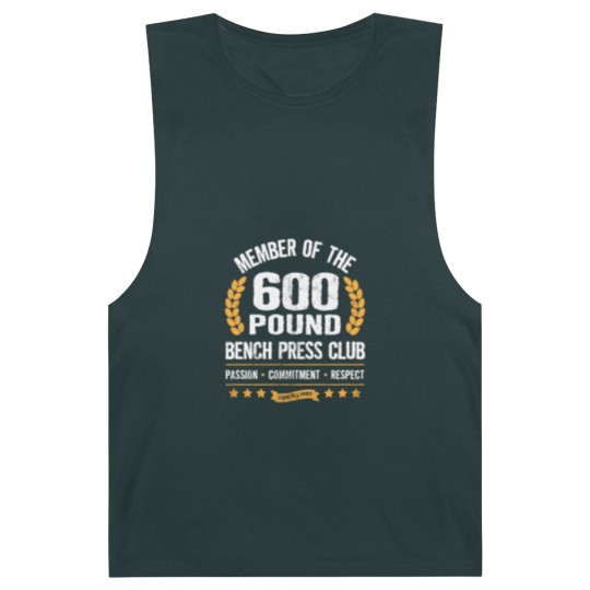 Discover 600 Pound Bench Press Club Strong Men Women Gym Barnard Tanks
