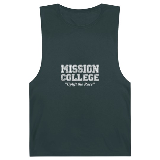 Discover Mission College - Uplift The Race - retro school daze 80s 90s  Barnard Tanks - XS-6X - Soft Adult Unisex Barnard Tanks