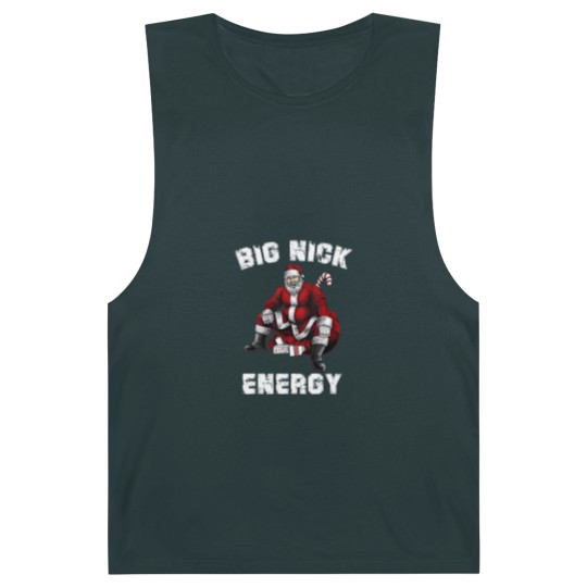Discover Big Nick Energy Barnard Tanks, Funny Santa Big Nick Energy