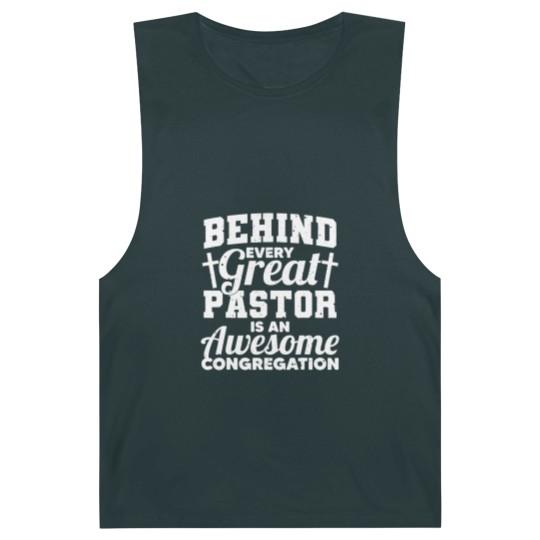 Discover Pastor Appreciation Art Men Women Preacher Clergy Ch.ristian Barnard Tanks