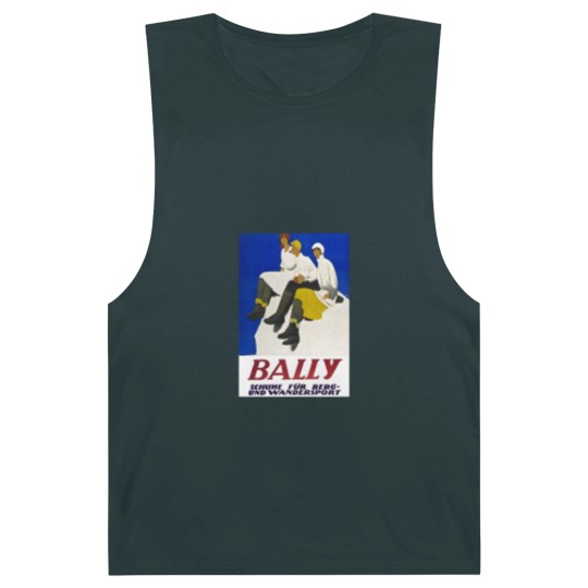 Discover Bally Shoes, Poster Barnard Tanks