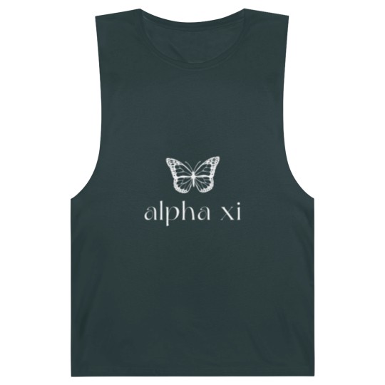 Discover Alpha Xi Delta Butterfly Barnard Tanks | Custom sorority merch