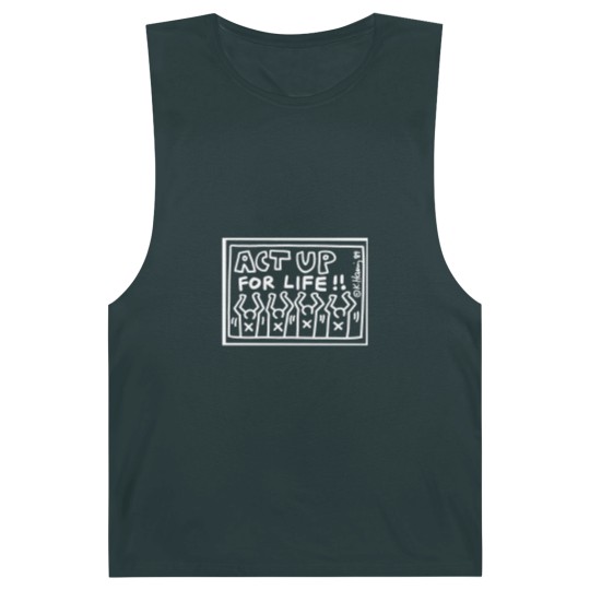 Discover Keith Haring Pop Art 1980s Men Women Unisex Jersey Barnard Tanks