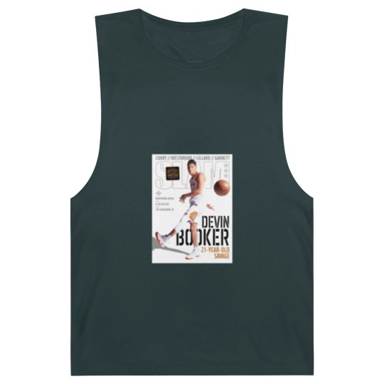 Discover Devin Booker SLAM Poster Barnard Tanks, Devin Booker Magazine Barnard Tanks