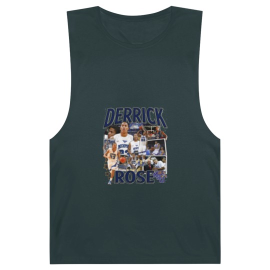 Discover Derrick Rose Barnard Tanks - Derrick Rose - Retro American Basketball Barnard Tanks