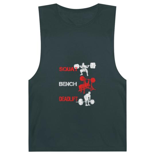 Discover Squat Bench Deadlift Barnard Tanks