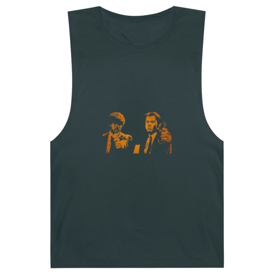 Discover Pulp Fiction Jules and Vincent Unisex Barnard Tanks